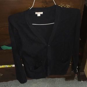 Men's Black Cardigan